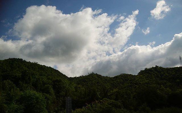 5/27 9:10 広島空港に近い空#福山神辺#空#